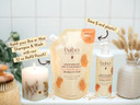 Babo Botanicals Moisturizing Oat & Calendula 2-In-1 Shampoo & Wash - For Dry Or Sensitive Skin - For All Ages - Lightly Scented - Vegan - Various Sizes