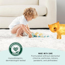 Amazon Brand - Mama Bear Gentle Touch Diapers, Hypoallergenic, Size 1, 196 Count (4 Packs Of 49), White
