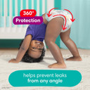 Pampers Cruisers 360 Diapers - Size 3, 136 Count, Pull-On Disposable Baby Diapers, Gap-Free Fit