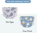 The Honest Company Clean Conscious Overnight Diapers | Plant-Based, Sustainable | Cozy Cloud + Star Signs | Club Box, Size 6 (35+ Lbs), 34 Count The Honest Company Clean Conscious Overnight Diapers | Plant-Based, Sustainable | Cozy Cloud + Star Signs | Club Box, Size 6 (35+ Lbs), 34 Count