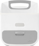 Ubbi Portable Diaper Changing Station Diaper Storage Caddy Organizer With Folding Changing Mat, Stores Baby Diapers, Wipes And Baby Accessories, Gray