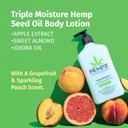 Hempz Triple Moisture Body Moisturizer, 17 Oz  Hydrating Lotion Rich With Minerals, Vitamin C, & Hempseed Oil To Nourish & Repair Extremely Dry Or Sensitive Skin For Body