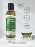 Horbã£Â¤Ach Organic Moringa Oil | 4 Fl Oz | For Face, Hair, And Skin | 100% Therapeutic Grade | Paraben And Sulfate Free, Non-Gmo