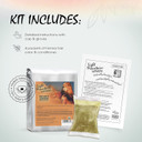 Light Mountain Henna Hair Color & Conditioner - Dark Brown Hair Dye For Men/Women, Organic Henna Leaf Powder And Botanicals, Chemical-Free, Semi-Permanent Hair Color, 16 Ozdark Brown1 Pound (Pack Of 1)