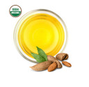 Certified Organic Unrefined Cold Pressed Sweet Almond Oil- 4 Lbs/64 Fluid Ounces