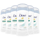 Dove Invisible Solid Antiperspirant Deodorant Stick For Women, 6 Count, Sensitive, For All Day Underarm Sweat & Odor Protection 2.6 Oz
