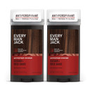Every Man Jack Men'S Cedar + Red Sage Antiperspirant Deodorant Stick, 2.6 Oz - 2 Pack