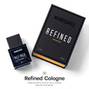 Manscapedã¢Â® Refinedã¢Â® Cologne, Men'S Eau De Toilette Body Spray With Burst Of Citrus, Sambac Jasmine, Vetiver, Paraben-Free, 50Ml