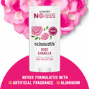 Schmidt'S Aluminum-Free Vegan Deodorant Rose & Vanilla With 24 Hour Odor Protection 2 Count For Women And Men, Natural Ingredients, Cruelty-Free, 2.65 Oz
