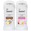 Suave Aluminum-Free Deodorant Variety 2-Pack  Coconut & Vanilla + Rose Petal & Jasmine, 48H Odor Protection, Free Of Parabens, Dyes & Talc, 2.7 Oz Ea