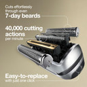 Braun Series 9 Electric Shaver Replacement Head - 92S - Compatible With All Series 9 Electric Razors 9290Cc, 9291Cc, 9370Cc, 9293S, 9385Cc, 9390Cc, 9330S, 9296Cc Braun Series 9 Electric Shaver Replacement Head - 92S - Compatible With All Series 9 Electric Razors 9290Cc, 9291Cc, 9370Cc, 9293S, 9385Cc, 9390Cc, 9330S, 9296Cc
