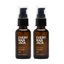 Every Man Jack Sandalwood Beard Oil - Moisturize & Soften Your Beard - Relieve Itch And Flakes - Made W/Naturally Derived Ingredients Like Vitamin E, Argan Oil, And Borage Oil -1Oz - 2 Pack