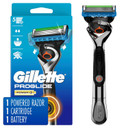 Gillette Proglide Power Razor For Men, 1 Gillette Power Razor Handle + 1 Blade Refill