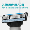 Gillette Mach3 Razor Refills For Men, 12 Razor Blade Refills