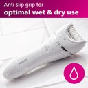 Philips Epilator Series 8000, Wet & Dry, 3-In-1 With Shaver & Trimmer Attachments For Women, 8 Accessories Included, Bre720/14