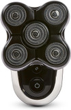 Remington Balder Boss Cordless Head Shaver Xr7120 - Waterproof Electric Razor For Bald Men With 5 Dual Track Heads, 360 Flexing Head & Pop-Up Trimmer, Wet/Dry Shaving, 60 Mins Run Time