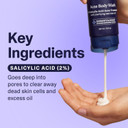 Curology Acne Body Wash, 2% Salicylic Acid Acne Treatment, Treats And Prevents Bacne Breakouts, 9 Fl Oz