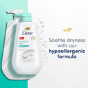 Dove Body Wash 3 Count With Pump Sensitive Skin Hypoallergenic, Paraben-Free, Sulfate-Free, Cruelty-Free, Moisturizing Skin Cleanser Effectively Washes Away Bacteria While Nourishing Skin 30.6 Oz
