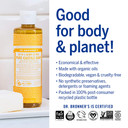 Dr. Bronner'S - Pure-Castile Liquid Soap (Citrus, 8 Ounce) - Made With Organic Oils, 18-In-1 Uses: Face, Body, Hair, Laundry, Pets And Dishes, Concentrated, Vegan, Non-Gmo