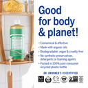 Dr. Bronner'S - Pure-Castile Liquid Soap (Almond, 4 Ounce) - Made With Organic Oils, 18-In-1 Uses: Face, Body, Hair, Laundry, Pets And Dishes, Concentrated, Vegan, Non-Gmo