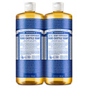 Dr. Bronner'S - Pure-Castile Liquid Soap (Peppermint, 32 Ounce, 2-Pack) - Made With Organic Oils, 18-In-1 Uses: Face, Body, Hair, Laundry, Pets And Dishes, Concentrated, Vegan, Non-Gmo