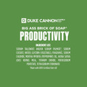 Duke Cannon Supply Co. Big Brick Of Soap Bar For Men - Superior Grade, Extra Large, All Skin Types, 10 Oz (6 Pack) (Productivity, 10 Oz (Pack Of 6))