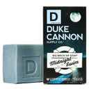 Duke Cannon Big Brick Of Soap Midnight Swim - Refreshing Aquatic Scent With Green Top Notes, 10 Oz Men'S Soap Bar (Single Bar)