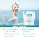 Epsoak Epsom Salt 2 Lb. Magnesium Sulfate Usp. (Qty. 1 X 2Lb. Bag), Recharging Citrus Scented, Resealable Epsom Salt Bag, Made In The Usa, Cruelty-Free Certified