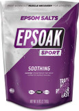 Epsoak Sport Lavender Epsom Salt For Athletes - 5 Lbs. Soothing Therapeutic Soak With Lavender Essential Oil