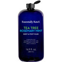 Tea Tree Rosemary Mint Foot & Body Wash 16.9 Fl. Oz. -Fights Body Odor & Skin Irritation | Moisturizes Skins | For Men & Women