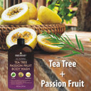 All Natural Body Wash - Fights Body Odor, Athlete'S Foot, Jock Itch, Nail Issues, Dandruff, Acne, Eczema, Shower Gel For Women & Men, Skin Cleanser -16 Fl Oz (Passion Fruit)