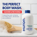 Huron Body Wash Scent Duo - Citrus + Eucalyptus & Sandalwood + Black Pepper Scents - Menã¢ÂS Body Wash - Made With Coconut Oil, Vitamin E & Witch Hazel - Vegan, Cruelty-Free - 2 Pack, 12.2 Fl Oz