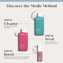 Medix 5.5 Exfoliating Aha Glycolic Acid Face & Body Scrub Cleanser + Retinol Moisturizing Body Cream Lotion Skin Care 2Pc Set | Alpha Hydroxy Acid & Lactic Acid Foaming Body Wash & Face Wash, 2-Pc