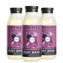 Mrs. Meyer'S Clean Day Moisturizing Body Wash For Women And Men, Biodegradable Shower Gel Formula Made With Essential Oils, Plum Berry, 16 Oz Bottle, Pack Of 3