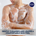 Nivea Men Energy Body Wash With Mint Extract, Cedarwood And Mint Body Wash For Men, 3 Pack Of 16.9 Fl Oz Bottles