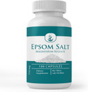 Pure Original Ingredients Epsom Salt (100 Capsules), Always Pure, No Additives Or Fillers, Lab Verified