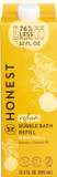The Honest Company Foaming Bubble Bath Refill Carton | Gentle For Baby | Naturally Derived, Tear-Free, Hypoallergenic | Citrus Vanilla Refresh, 32 Fl Oz
