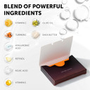 Valitic Kojic Acid Dark Spot Corrector Paper Soap - Travel Size - 100 Portable And Dissolvable Soap Sheets - With Vitamin C, Retinol, Collagen And Turmeric - 2 Pack