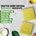 Viking Revolution Bergamot Natural Soap For Men - Mens Soap Bar With Essential Oils Cold Pressed Bar Soap For Men - Nourishing Mens Bar Soap With Coconut Oil, Shea Oil, Almond Oil (2 Pack)