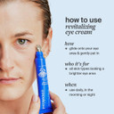 Revitalizing Eye Cream By Cocokind, Depuff & Reduce Fine Lines And Wrinkles, Cream For Firmer And Brighter Looking Eye Area, Hydrating With A Cool Metal Applicator Tip, 0.5 Fl Oz
