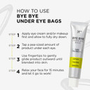 It Cosmetics Bye Bye Under Eye Bags Daytime Treatment  Depuffs, Tightens, Smooths & Reduces Look Of Wrinkles & Fine Lines  All Skin Tones  Comfortable On Bare Skin Or Over Makeup - 0.5 Fl. Oz
