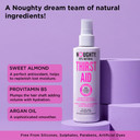 Noughty 97% Natural Thirst Aid Conditioning And Detangling Spray, Leave In Hair Detangler Treatment For Dry And Damaged Hair, With Sweet Almond And Argan Oil, Sulphate Free Vegan Haircare 200Ml
