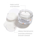 Derma E Anti-Acne Deep Cleansing Acne Pads, 50 Exfoliating Face Wipes With Azelaic Acid, Salicylic Acid & Chamomile, Acne Treatment For Face & Body, Helps Fight Breakouts & Blemishes