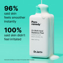 Dr.Jart+ Pore.Remedy 5% Multi-Acid Radiance Peel Face Exfoliator For Face | Korean Skin Care, 5.07 Fl Oz Dr.Jart+ Pore.Remedy 5% Multi-Acid Radiance Peel Face Exfoliator For Face | Korean Skin Care, 5.07 Fl Oz