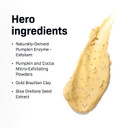 Revision Skincare Pumpkin Enzyme Mask, Gently Exfoliating Facial Mask, With Brazilian Clay And Natural Enzymes, 1.7 Ounces