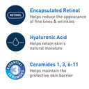 Cerave Anti-Aging Face Cream Spf 30 | Anti-Wrinkle Retinol Cream With Hyaluronic Acid And Ceramides | 1.76 Oz