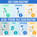 Cerave Oil Control Moisturizing Gel-Cream | Face Moisturizer For Oily Skin | Niacinamide, Hyaluronic Acid & Oil Absorbing Technology To Rebalance Oily Skin | Non-Comedogenic, Fragrance Free & Oil Free