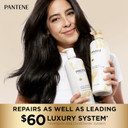 Pantene Conditioner, With Rice Water, Protects Natural Hair Growth, Volumizing, For Women, Nutrient Infused With Vitamin B5, Pro-V Blends, 30.0 Oz
