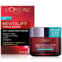 L'Oreal Paris Revitalift Triple Power Anti-Aging Face Moisturizer, Pro Retinol, Hyaluronic Acid & Vitamin C, Reduce Wrinkles 2.55 Oz