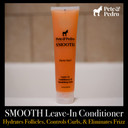 Pete & Pedro Smooth Leave-In Hair Conditioner | Strengthens & Hydrates Dry Hair, Adds Softness & Shine, Biotin Adds Volume, Reduces Frizz, Enhances Curls, Light Hold, Citrus Scent | As Seen On Shark Tank, 4 Oz